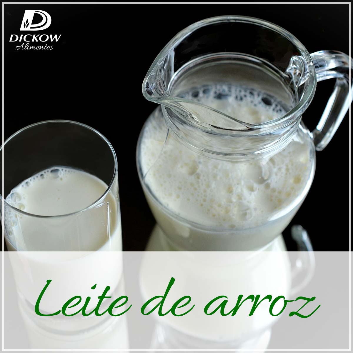 Receita leite de arroz sem lactose