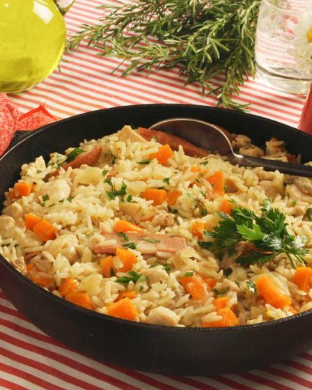 Receita Arroz da Roça