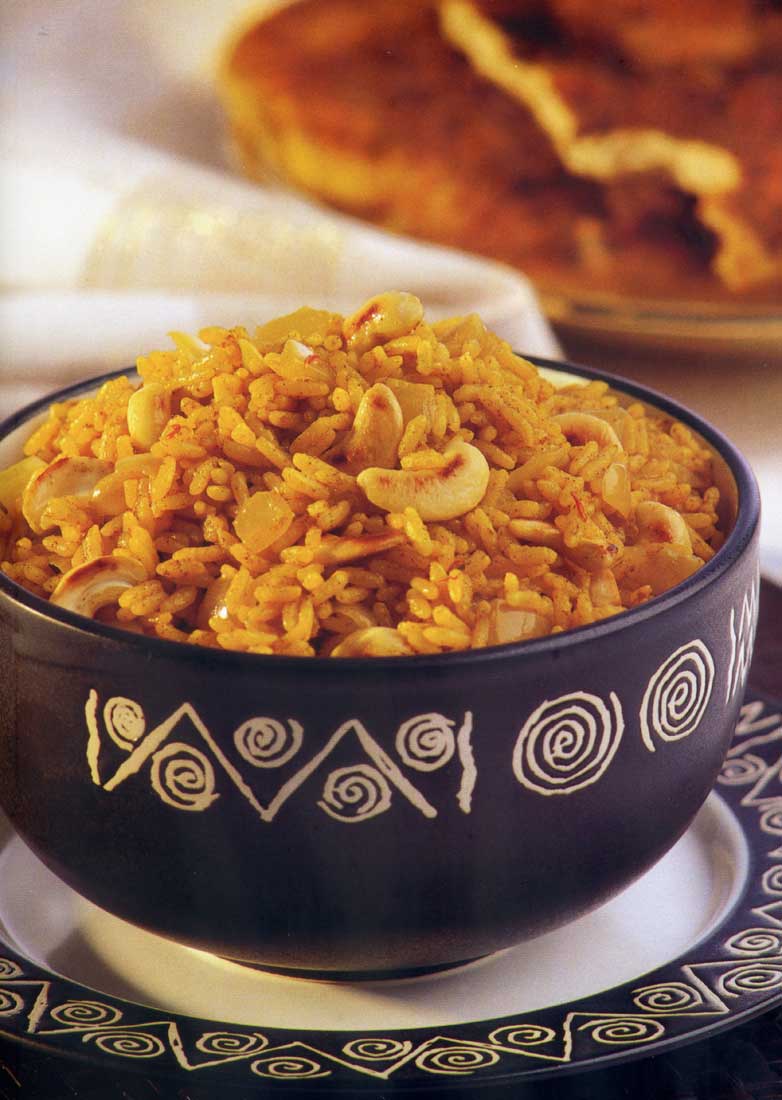 Receita Arroz Dourado