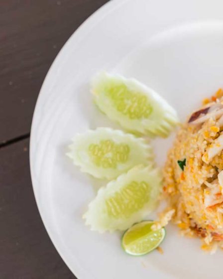 receita Arroz com Lulas