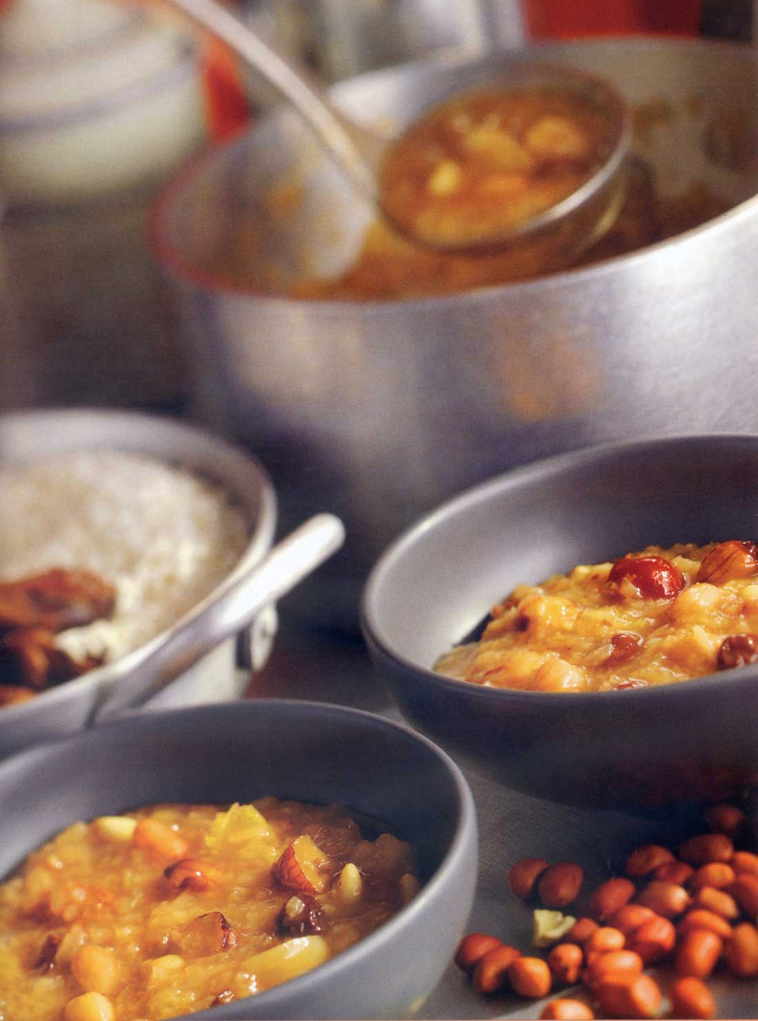 Arroz doce de inverno com frutos secos