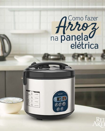 Como fazer arroz na panela elétrica e sua vantagens