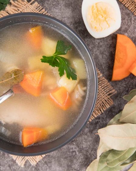 Receita de Caldo caseira de legumes para risoto