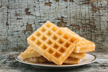 Receita de Waffle sem glúten