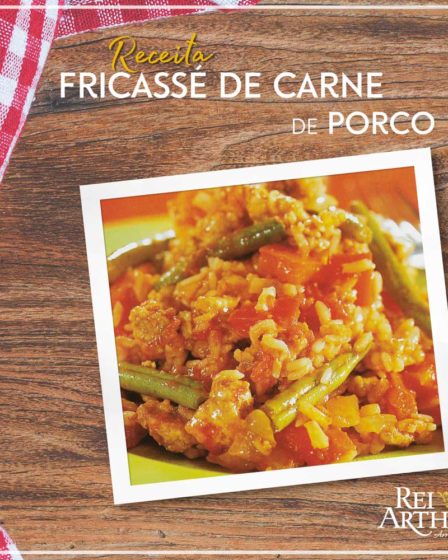 Receita Fricassé de carne de porco