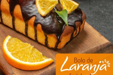 Bolo de laranja com farinha de arroz