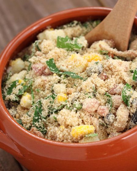 Receita Farofa de natal