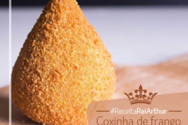 Receita Coxinha de Frango com massa de arroz