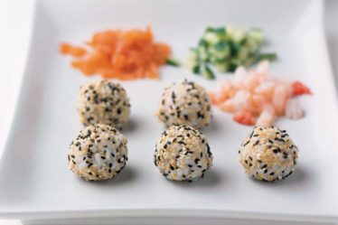 Receita de Sushi Poppers com Arroz Rei Arthur Cozinha Japonesa