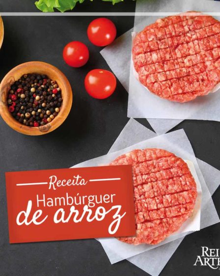 Receita Hambúrguer de arroz