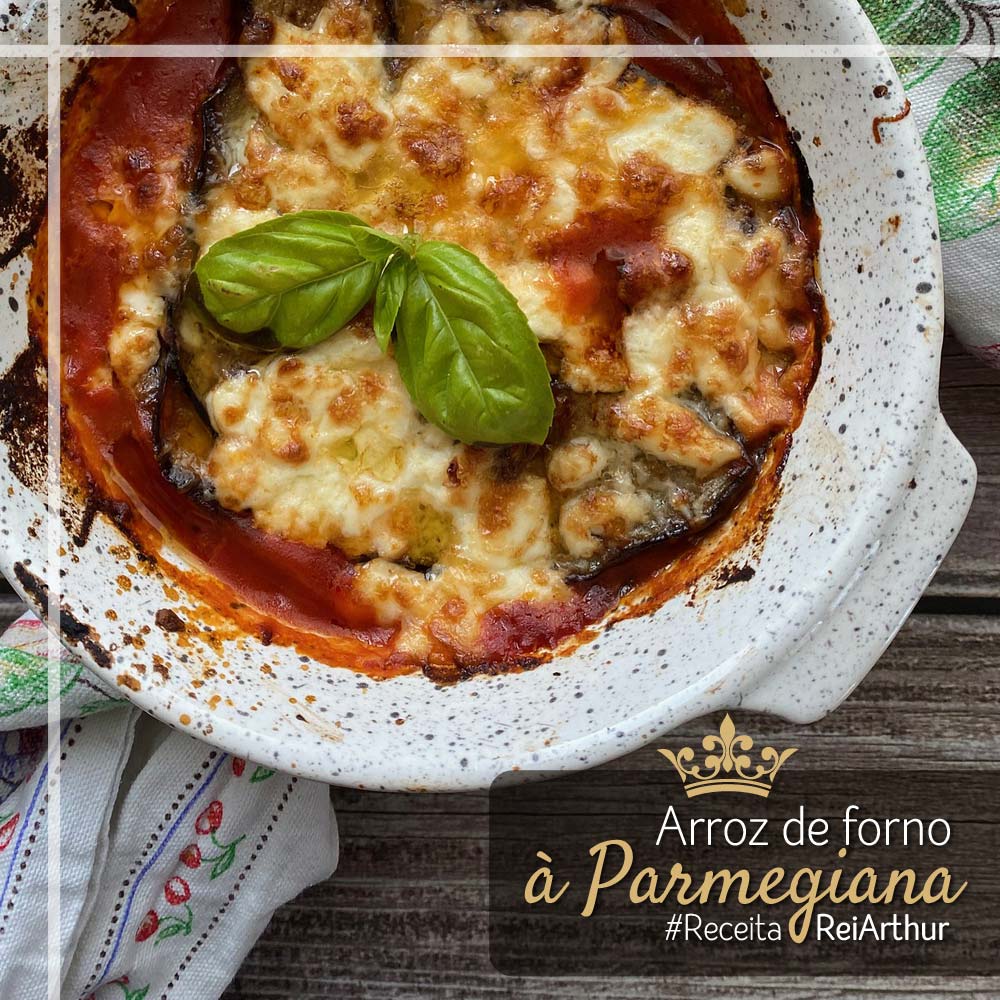 Receita de Arroz de forno à parmegiana Receita Arroz de forno à Parmegiana