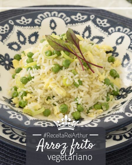 Receita Arroz Frito Vegetariano