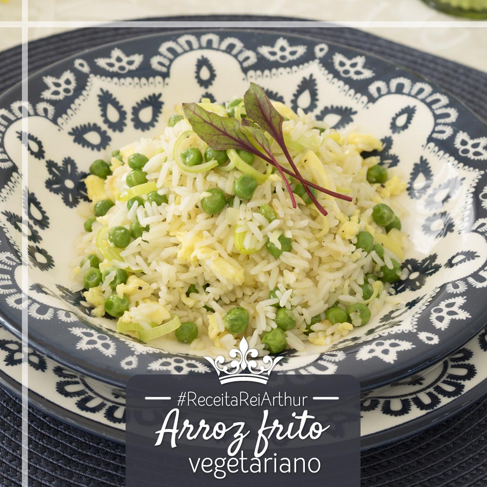 Receita Arroz Frito Vegetariano Receita Arroz Frito Vegetariano