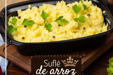 Receita Suflê de arroz