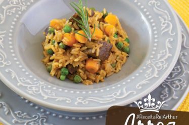 Receita Rei Arthur Arroz à Jardiniere