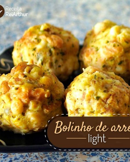 Bolinho de arroz light