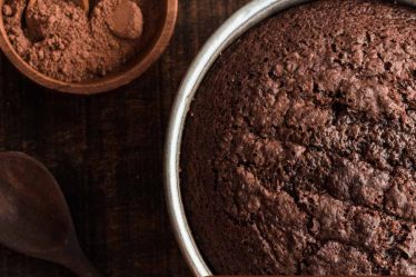Bolo de chocolate com farinha de arroz