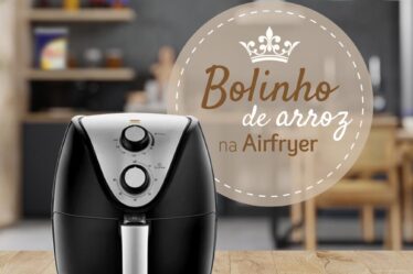 Receita Bolinho de Arroz Airfryer