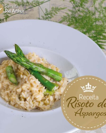 Receita Risoto de Aspargo