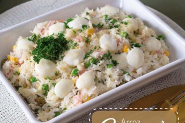 Receita Arroz Cremoso