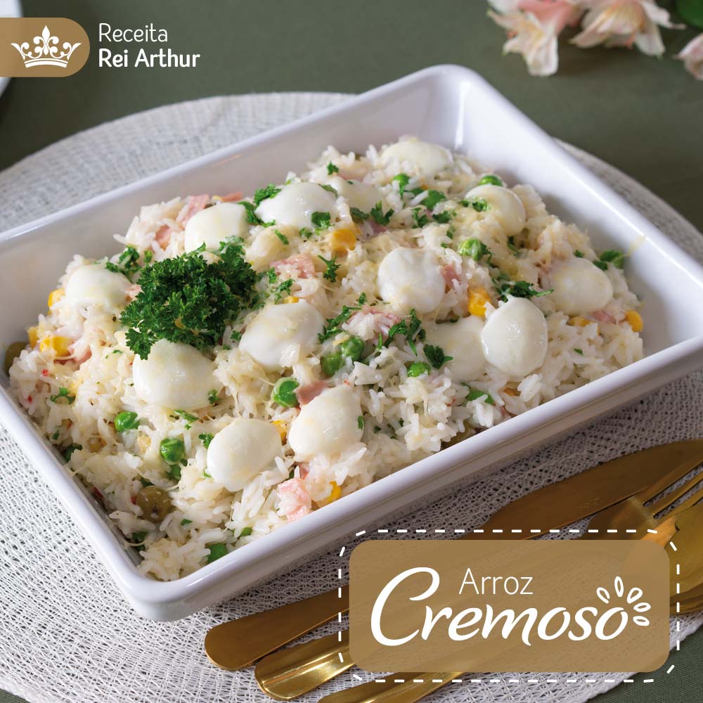 Receita Arroz Cremoso Receita Arroz Cremoso