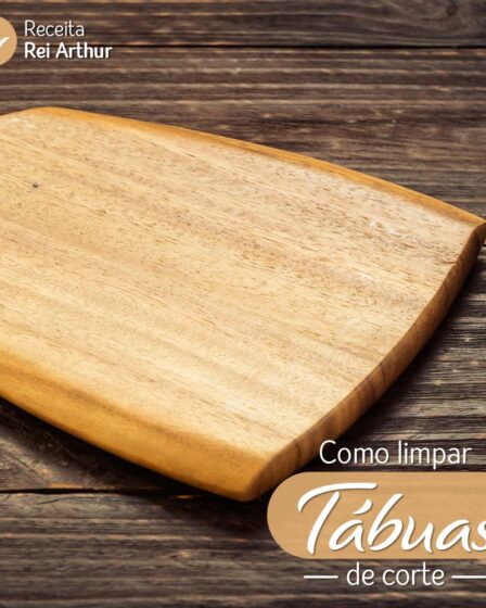 Como limpar tábuas de corte
