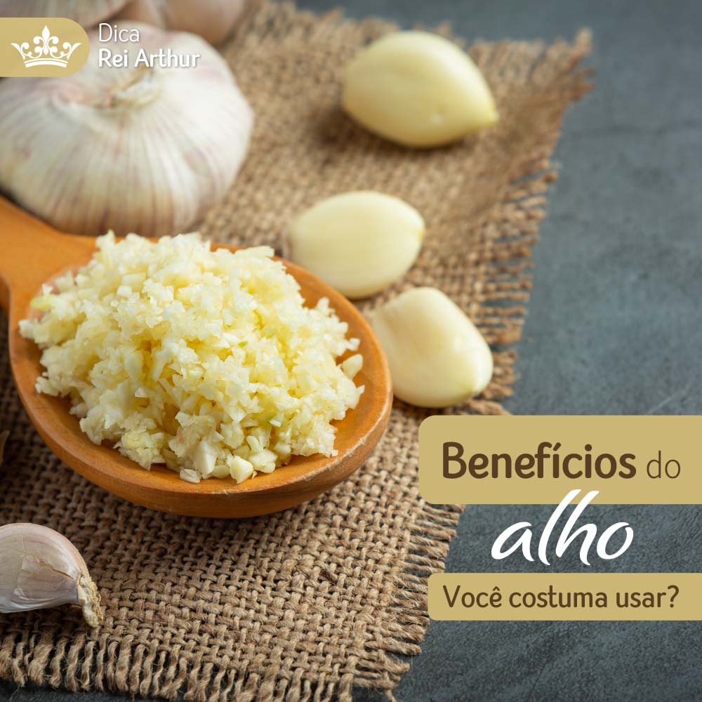 Benefícios do alho para a saúde