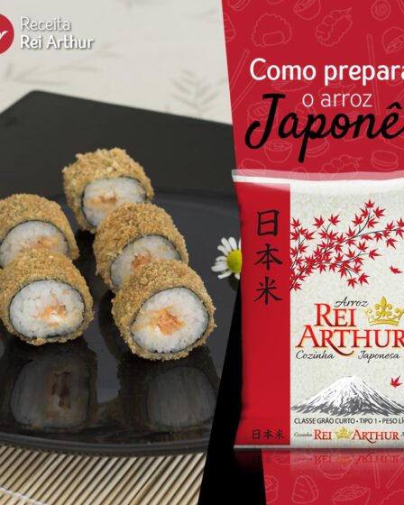 Como fazer arroz Japonês