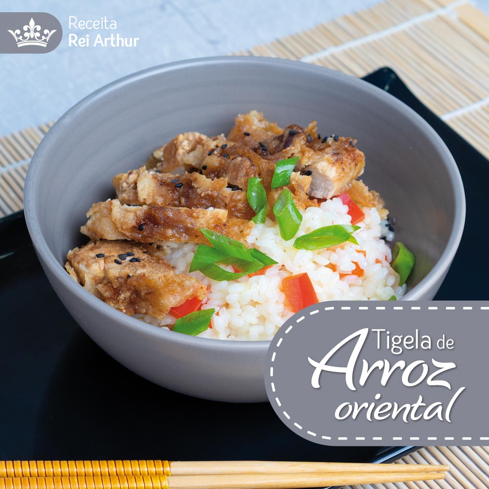 Tigela de Arroz Oriental Tigela de Arroz Oriental