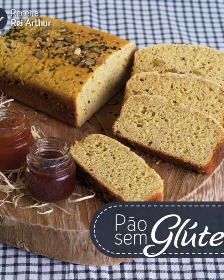 Receita Pão sem glúten