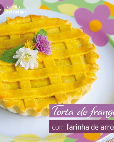 Torta de Frango com Farinha de Arroz