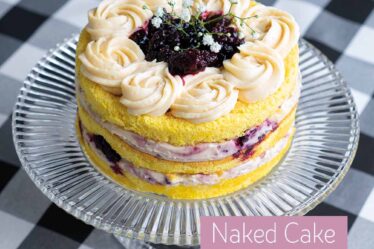 Receita Naked Cake sem glúten