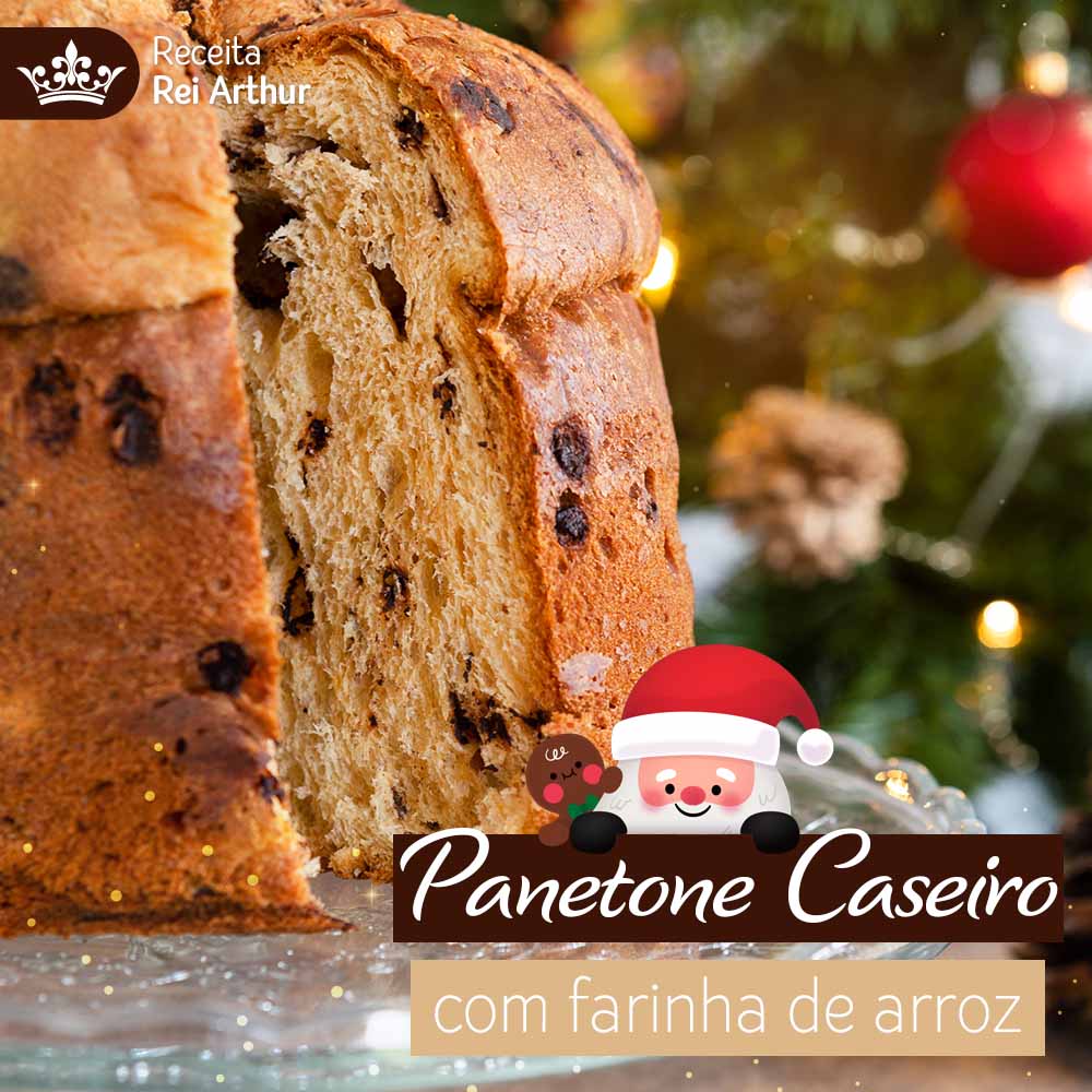 Receita Panetone caseiro Panetone Caseiro
