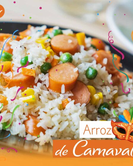 Receita Arroz de Carnaval