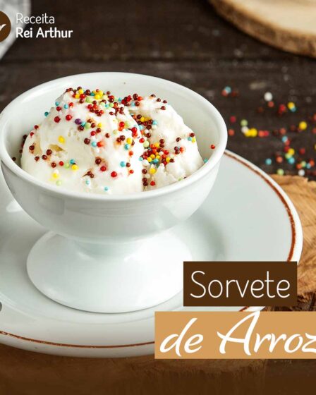 Receita sorvete de arroz