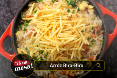 Receita Arroz Biro-biro