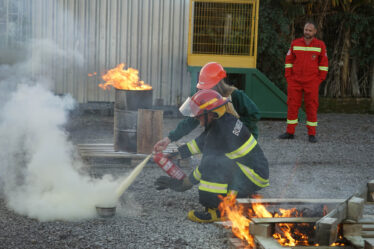 Treinamento utilização de extintores