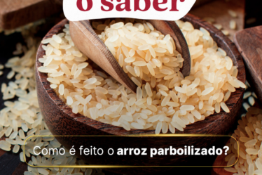Como é feito o arroz parboilizado.