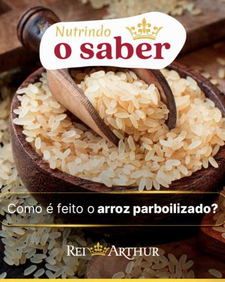 Como é feito o arroz parboilizado.