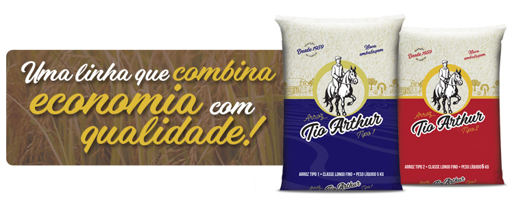 Conheça o Arroz Tio Arthur