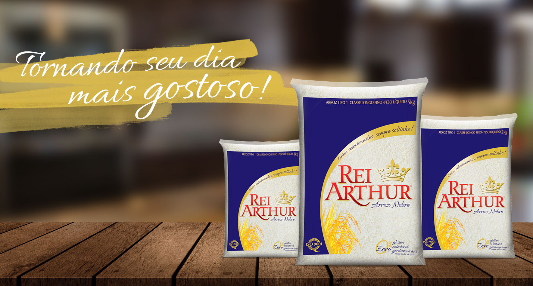 Arroz Rei Arthur: Tornando seu dia mais gostoso!