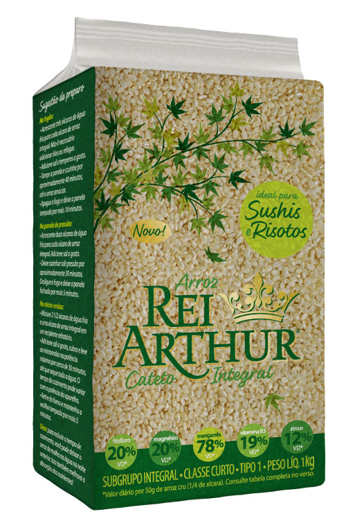 Arroz Rei Arthur Cateto Integral