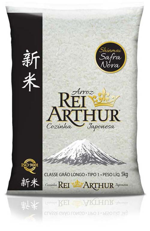Arroz Rei Arthur Cozinha Japonesa Grão longo