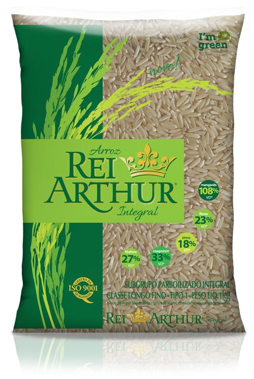 Arroz Rei Arthur Integral Parboilizado