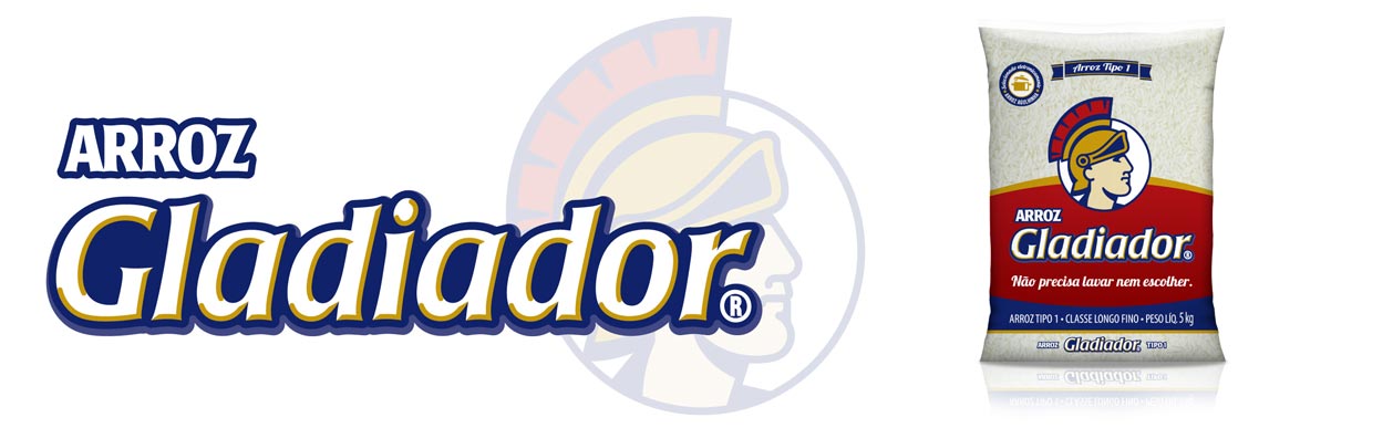 Arroz Gladiador - Arroz de Qualidade - ISO9001 