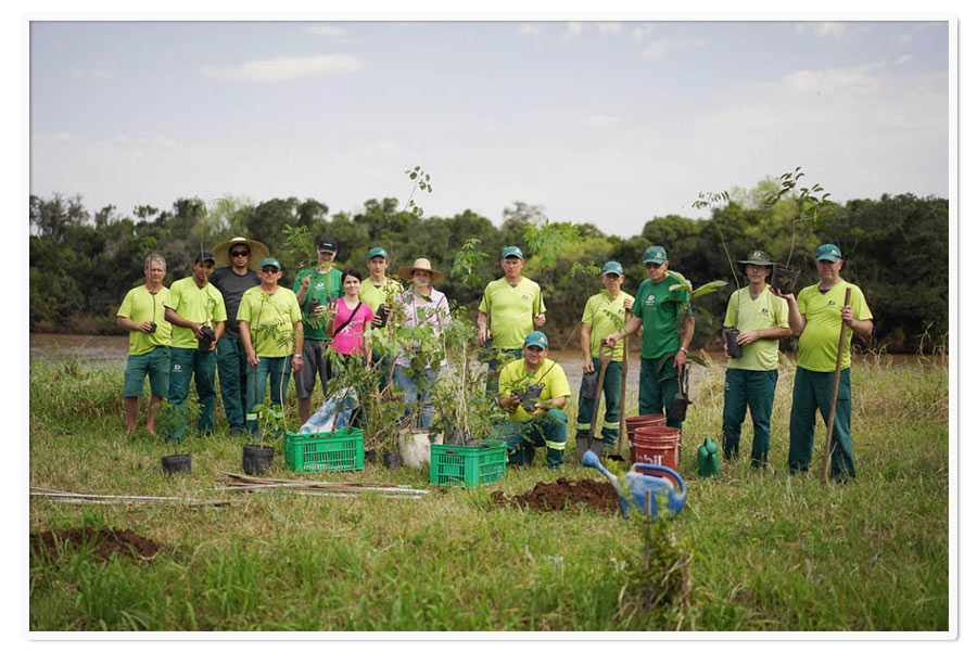 Recuperação das margens do Rio Jacuí