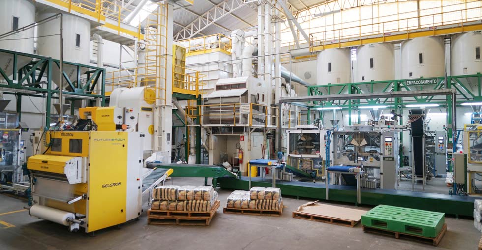 Setor de empacotamento Dickow Alimentos